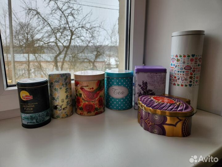 Банки для сыпучих продуктов