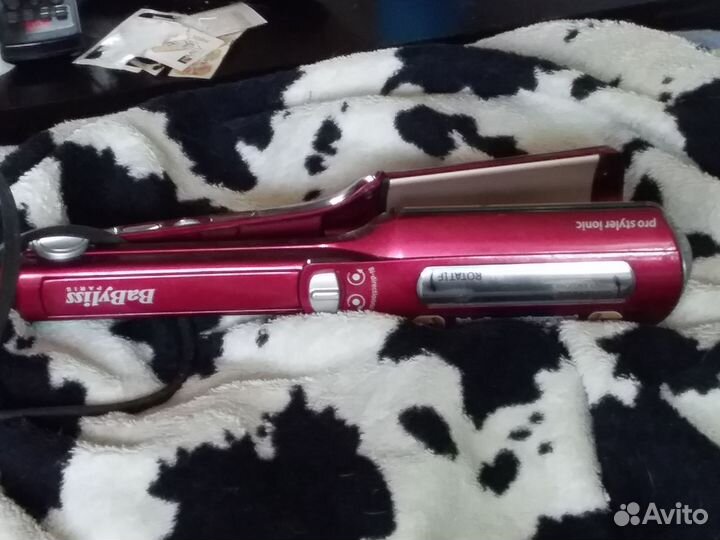 Утюг для волос (с прогибом для волны)