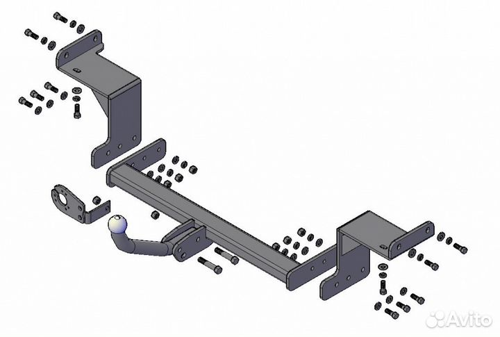 Фаркоп KIA Sorento Prime 2015