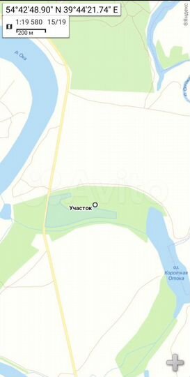 Участок 5,2 га (СНТ, ДНП)