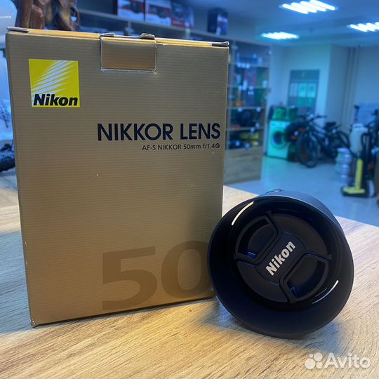 Объектив nikon AF-S Nikkor 50 mm