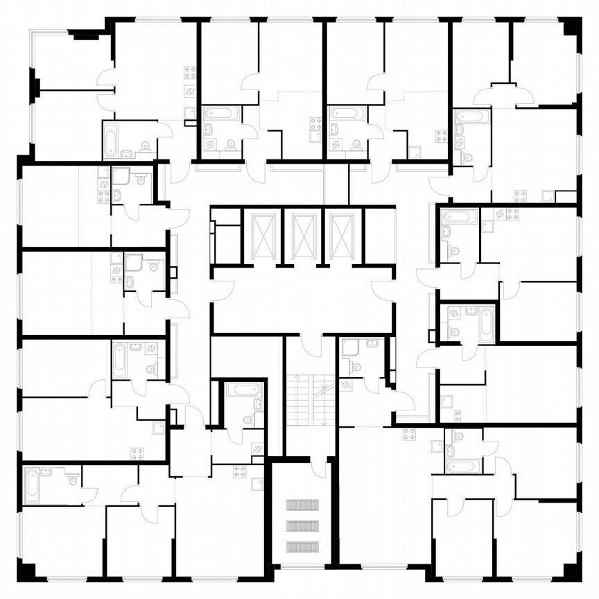 1-к. квартира, 34,9 м², 2/12 эт.