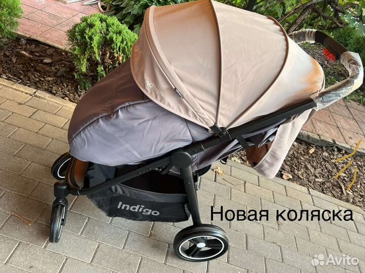 Прогулочная коляска новая