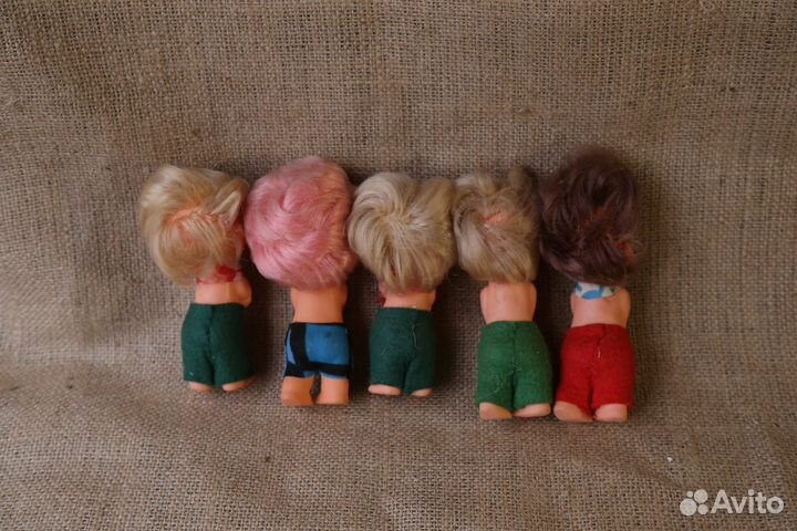 Куклы немецкие Пупсы резиновые ГДР