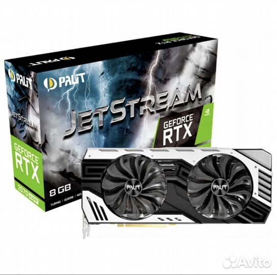 Видеокарта jetstream geforce RTX 2060 8 GB