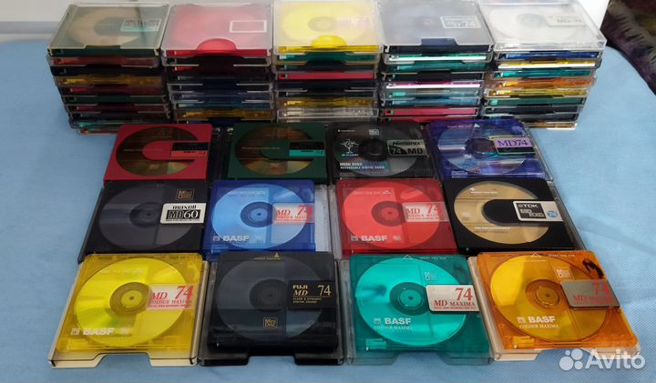 MD диски с записью