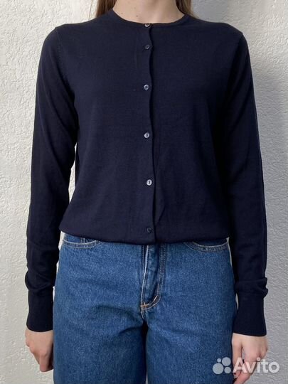 Женский кардиган Uniqlo 100% шерсть (М)