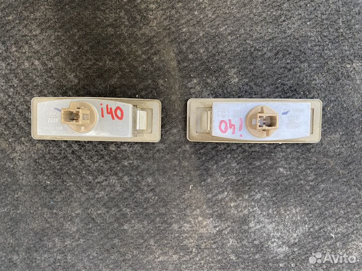 Подсветка номера Hyundai i40