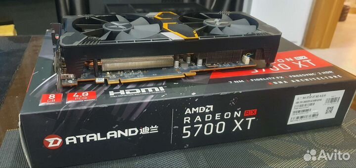 Видеокарта AMD Radeon rx 5700xt 8gb