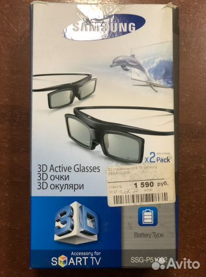 3D очки samsung