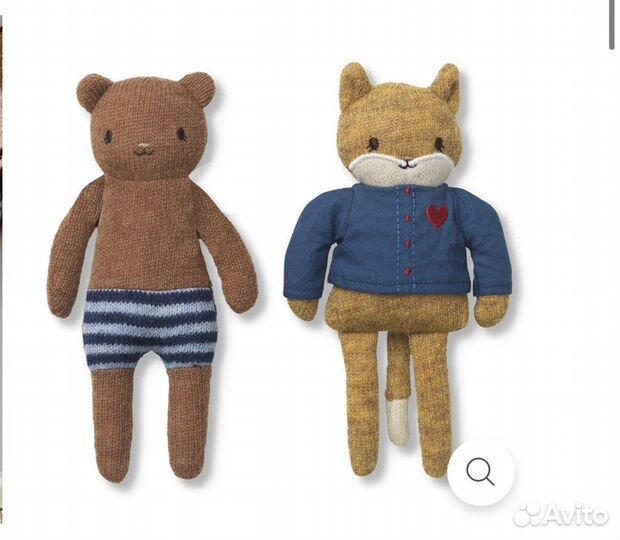 Мягкие игрушки Konges Slojd