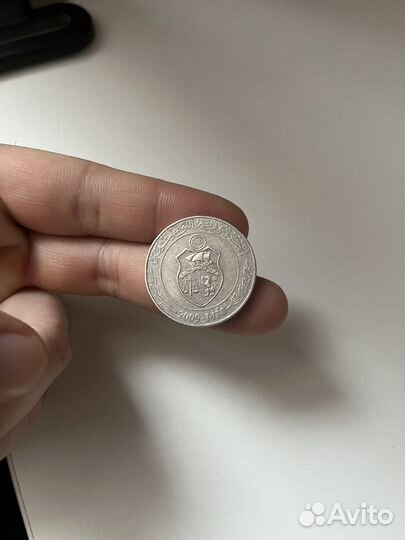 1 динар Тунис