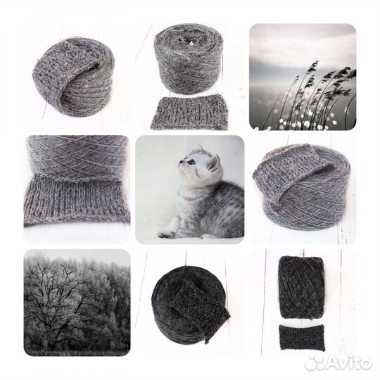 Пряжа шерсть, мохер