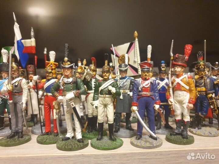 Оловяные солдатики Наполеоновские войны