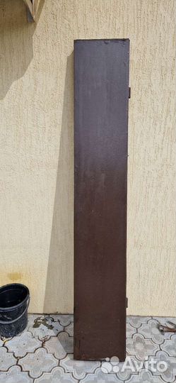 Дверь входная металлическая со стеклом