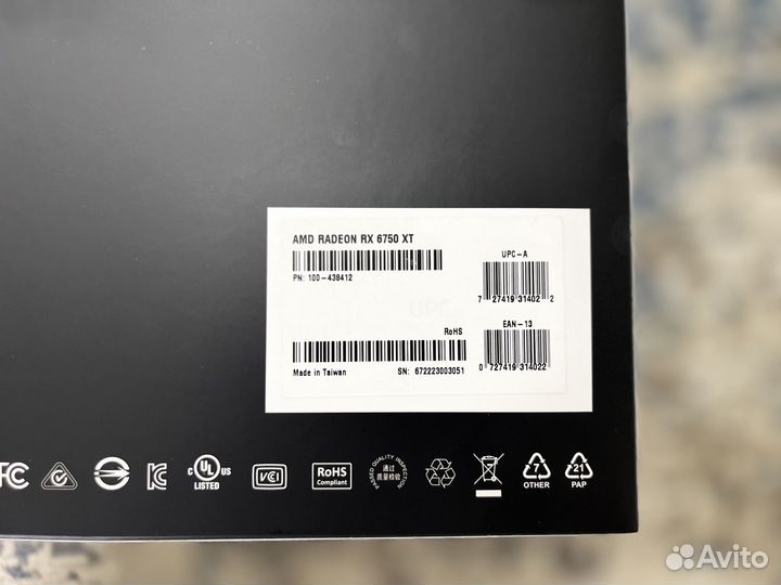 AMD Radeon RX 6750 XT Новые