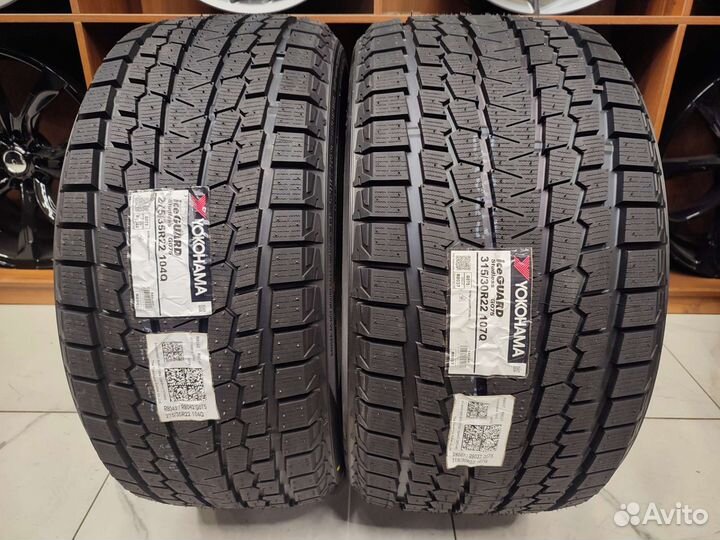 Yokohama Ice Guard G075 275/35 R22 и 315/30 R22 107Q