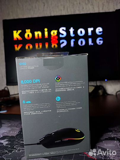 Игровая мышь Logitech G102 Новая