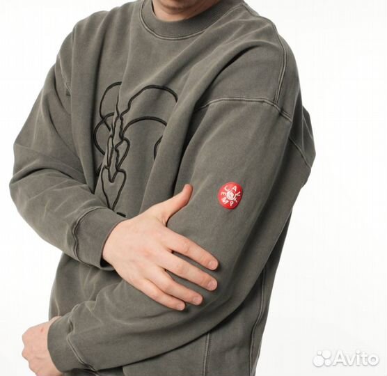 Свитшот Cav Empt серый