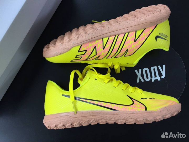 Шиповки Nike Air Zoom желтые 39-45