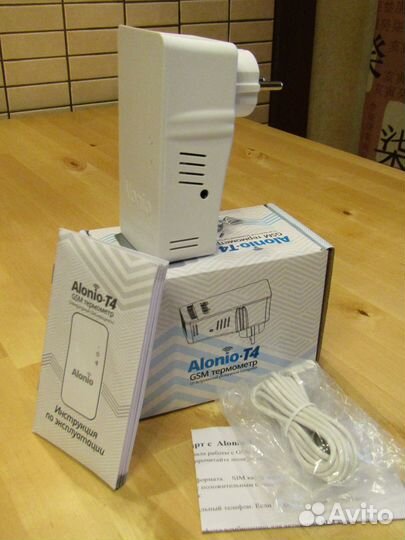 GSM термометр Alonio T4, датчик температуры (аккум