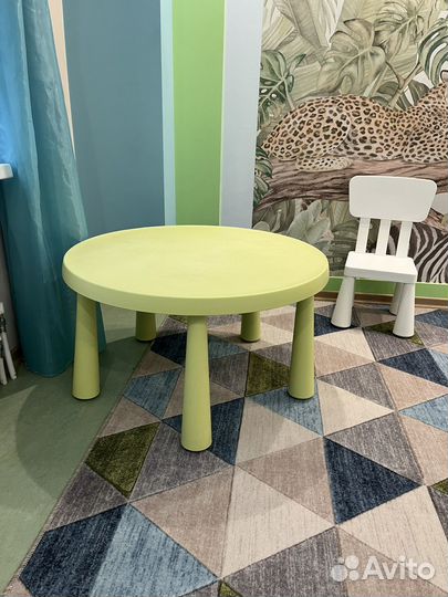 Детский стол IKEA mammut