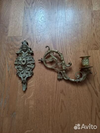 Подсвечник бронза