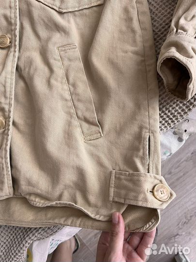 Ветровкa/куртка джинсовая zara