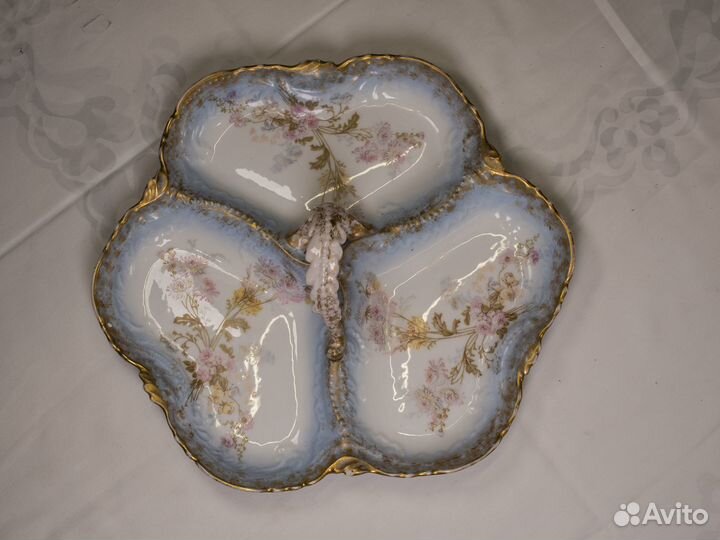 Антикварная менажница. Европа