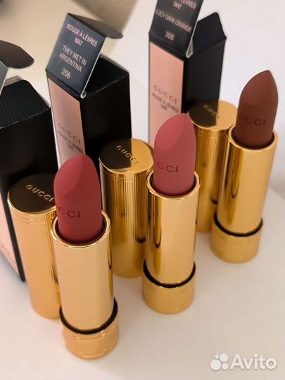 Помада матовая Gucci