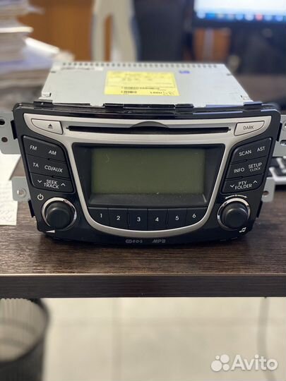 Магнитола hyundai solaris