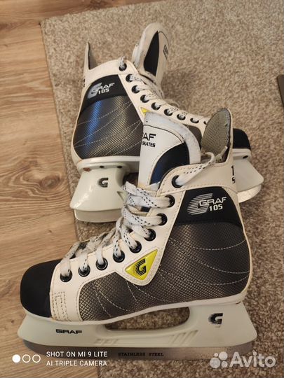 Коньки на мальчика 37 р