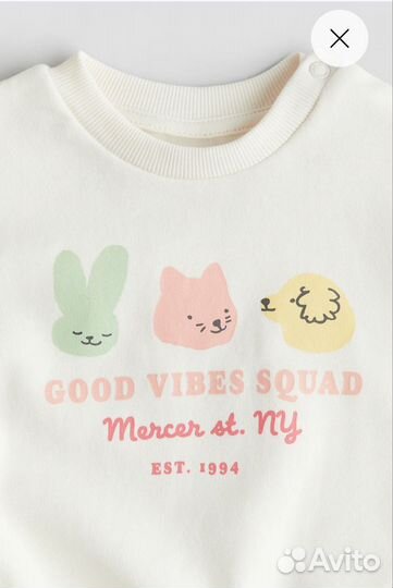 Свитшот для девочки 86, 92