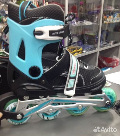 Роликовые коньки детские раздвижные