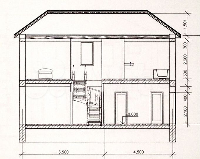 Дом 180 м² на участке 8 сот.