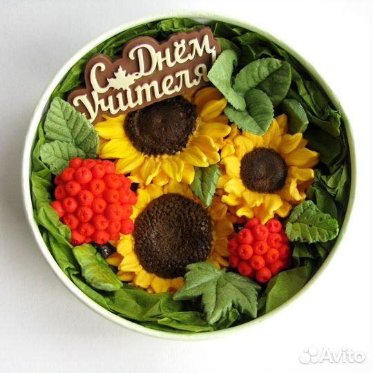 Цветы из зефира