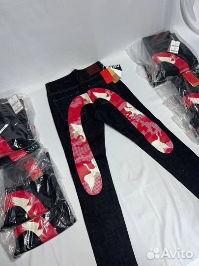 Джинсы evisu оригинал