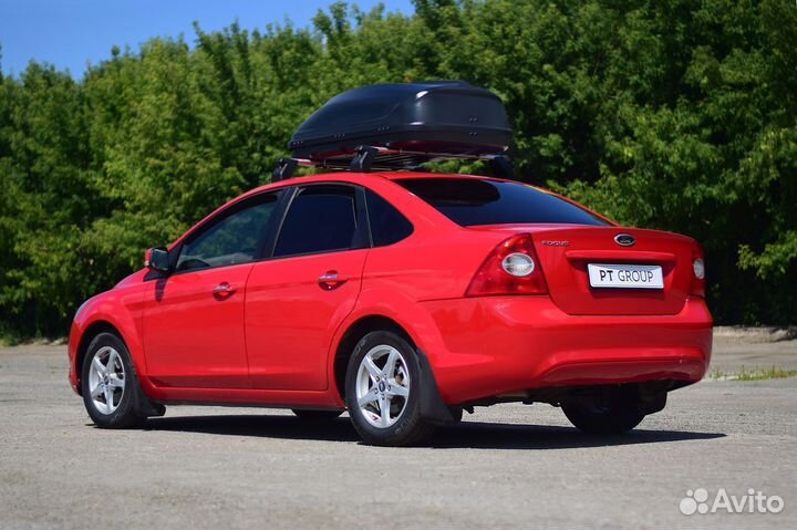 Автобокс на крышу автомобиля Turino Compact черный