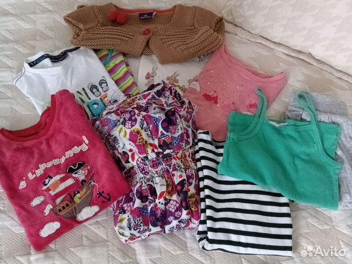 Вещи пакетом на девочку 5 лет