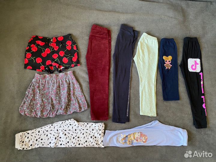 Пакет вещей на девочку 3-4 года