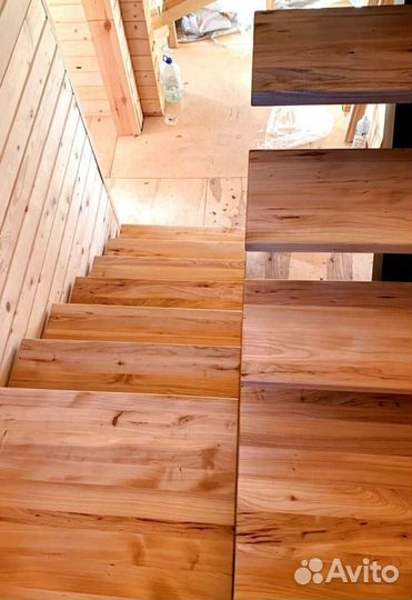 Забежная лестница с установкой