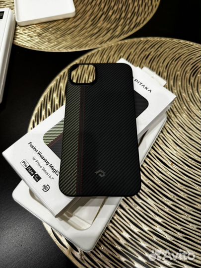 Чехол Pitaka на iPhone 14 plus 600D
