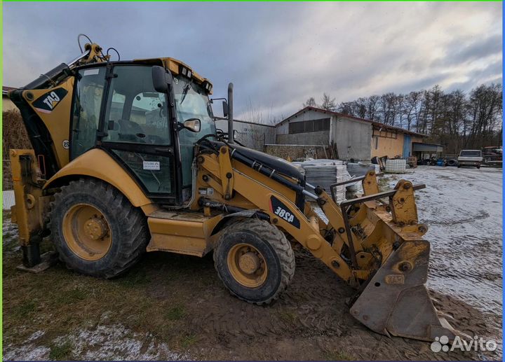 Закаленное стекло на экскаватор-погрузчик Caterpillar 428e 432e 434e 444e