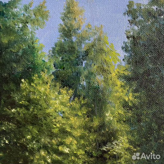 Картина маслом на холсте пейзаж