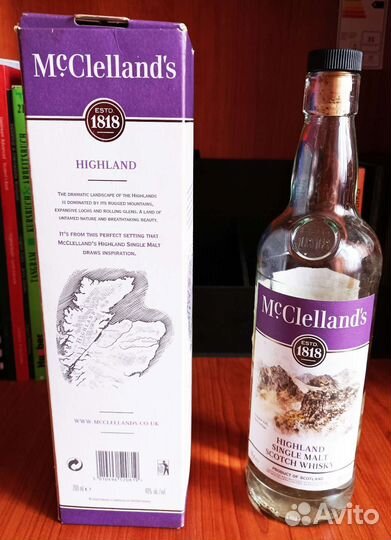 Бутылка из под виски