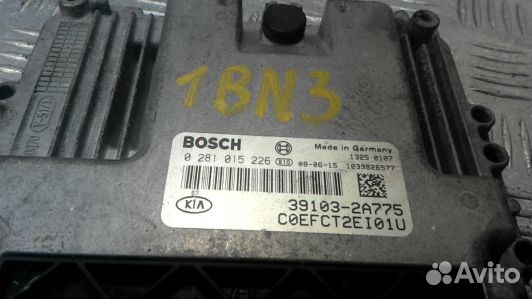 Блок управления двс KIA CEE'D 1 (1BN03PC01)