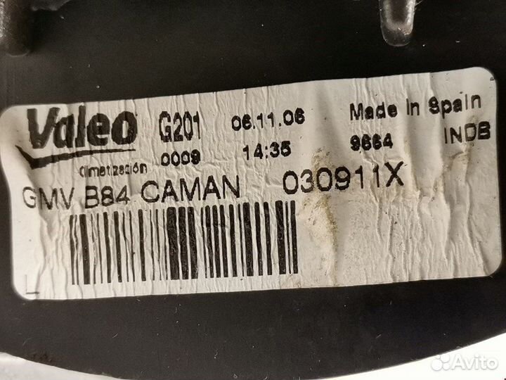 Моторчик печки для Renault Megane 2 7701056965