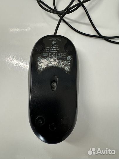 Logitech мышка компьютерная проводная
