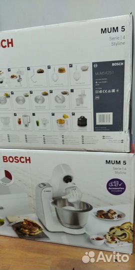 Новый Комбайн Bosch HomeProfessional mum59m55