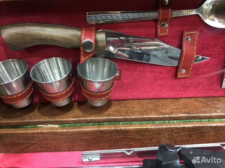 Шашлычный набор в кейсе № 10 